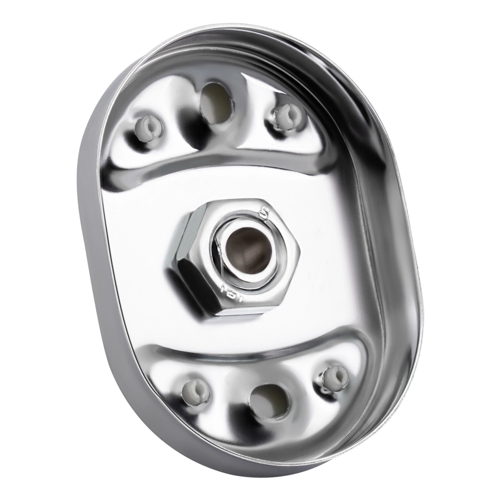 Полка універсальна Lidz Oreo 0902 скляна (52*16 см) LDORE0902CRM22179 Chrome Фото - 3