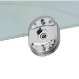 Полиця кутова Lidz Oreo 1001 скляна LDORE1001CRM22180 Chrome Фото - 3