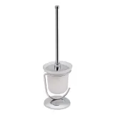 Ершик Lidz Oreo 0503 напольный (матовое стекло) LDORE0503CRM22324 Chrome