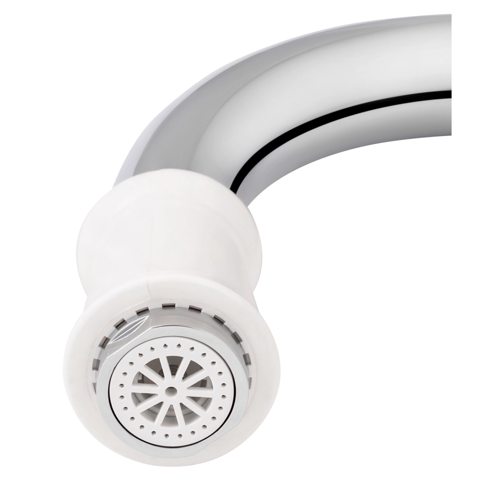 Проточний кран-водонагрівач кухонний Lidz Warm 058 LDWAR058WCR24985 White / Chrome Фото - 4
