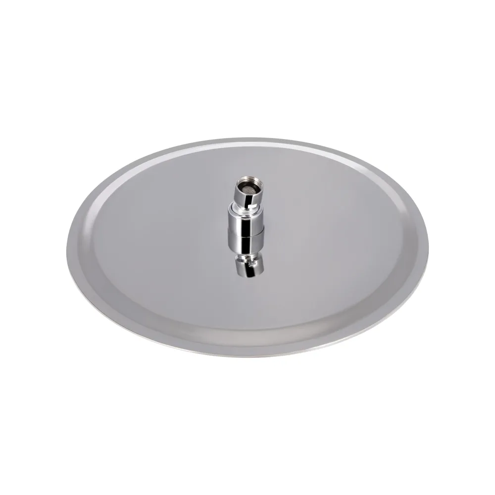 Лійка для верхнього душу Лейки Lidz Лейка 130 300 мм округла LDNIA130NKS32451 Chrome Фото - 2