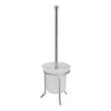 Ершик Lidz Oreo 0504 напольный (матовое стекло) LDORE0504CRM32477 Chrome
