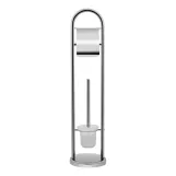 Ершик Lidz Oreo 0507 напольный (матовое стекло) LDORE0507CRM32480 Chrome