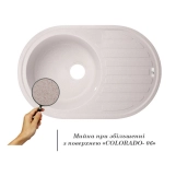 Кухонна мийка Lidz 780x500/200 COL-06 (LIDZCOL06780500200) Фото - 2