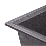 Кухонна мийка Lidz 790x495/230 BLA-03 (LIDZBLA03790495230) Фото - 6