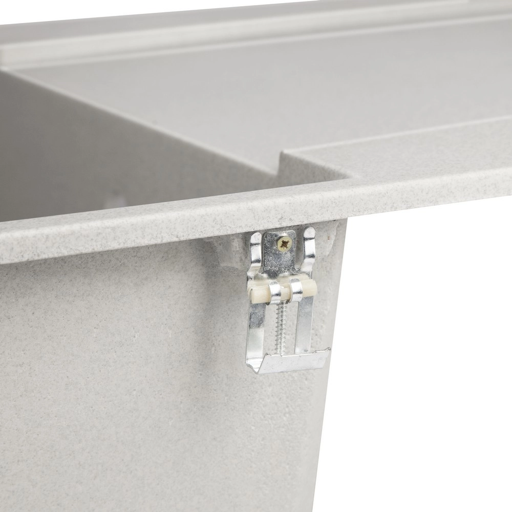 Кухонна мийка Lidz 790x495/230 GRA-09 (LIDZGRA09790495230) Фото - 4