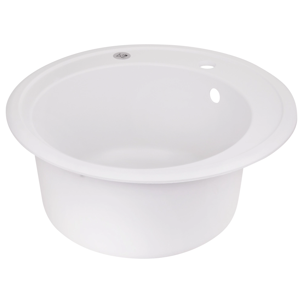 Кухонна мийка Lidz D510/200 WHI-01 (LIDZWHI01D510200) Фото - 3