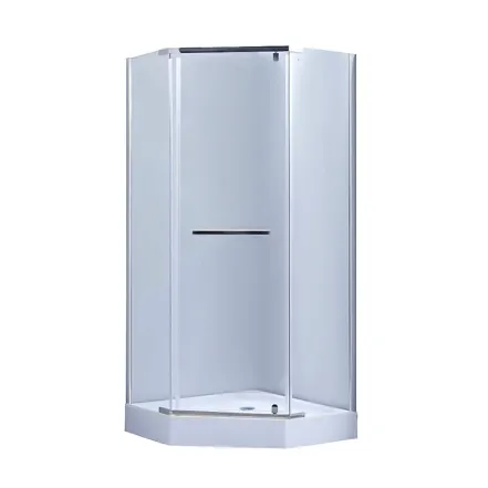 Душевая кабина с поддоном Lidz Dozorca SC90x90.CRM.LOW.TR, пятиугольная (SD00039823)