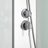 Душевой бокс Lidz Tani SB90x90.SAT.HIGH.FR, стекло Frost 4 мм Фото - 6