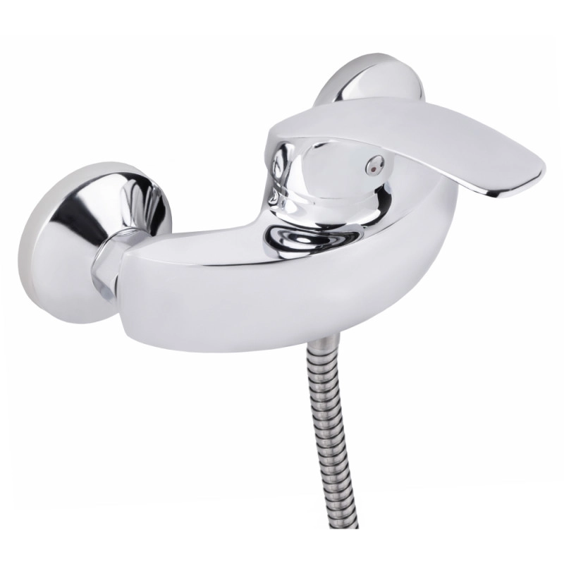 Змішувач для душу Lidz Mars 010 (з душовим гарнітуром) Chrome (SD00040996) Фото - 3