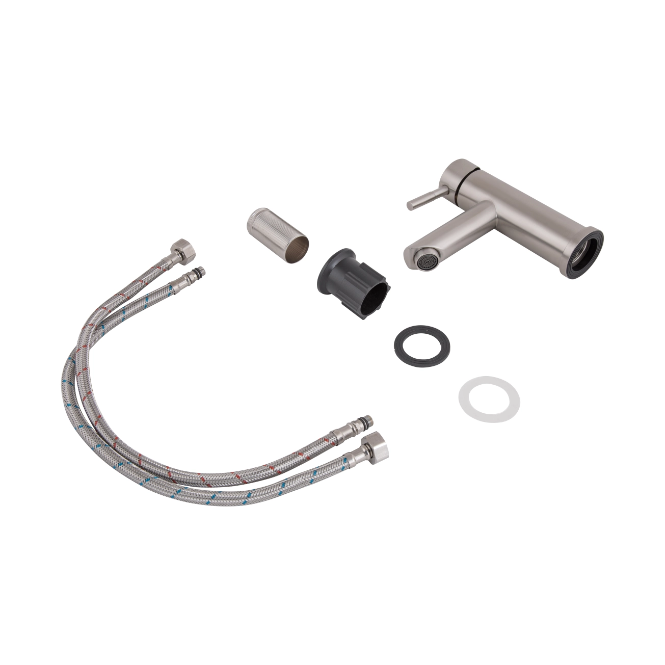 Змішувач для раковини Lidz Aria 001F (k35) LDARI001FNKS34937 Nickel Фото - 3