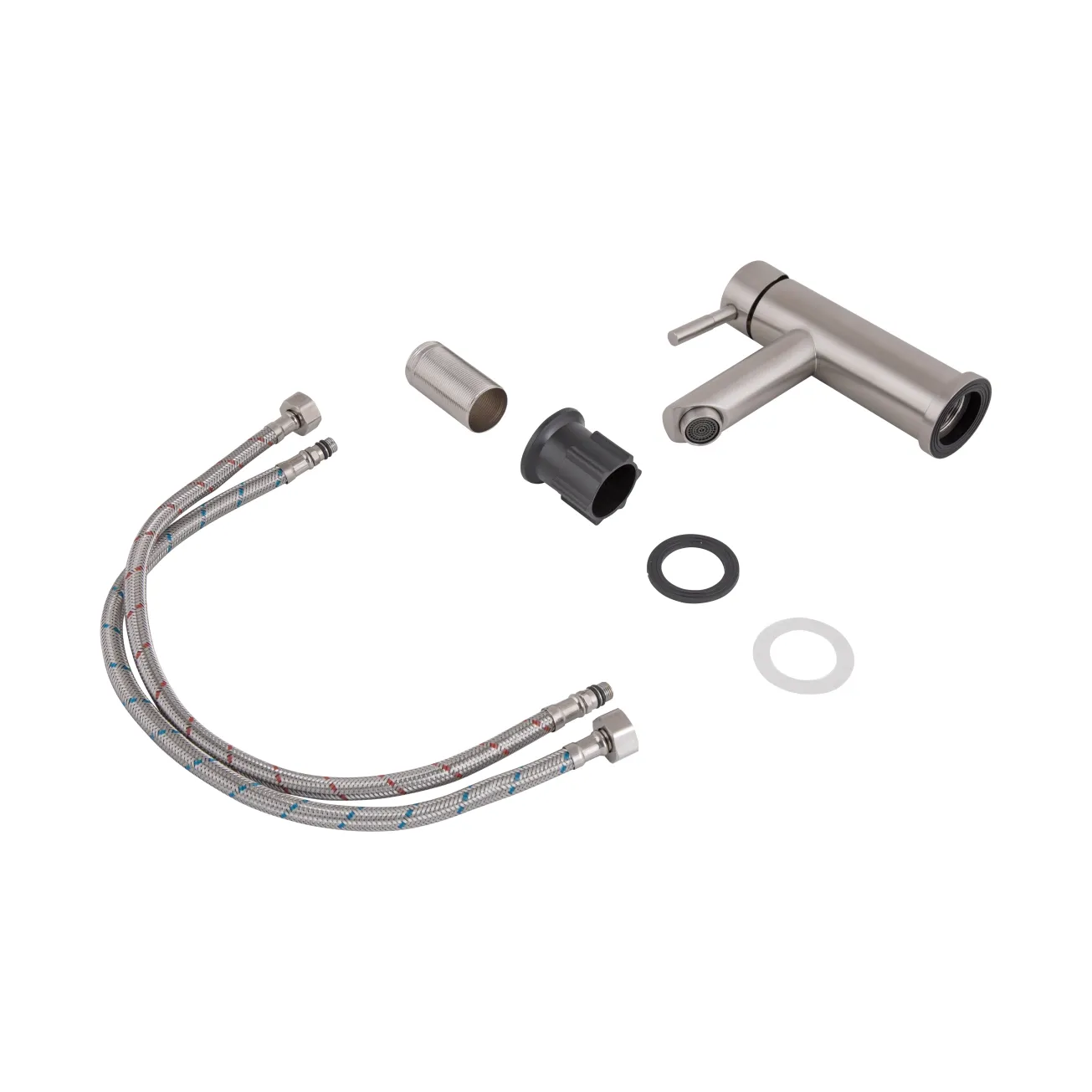 Смеситель для раковины Lidz Aria 001F (k35) LDARI001FNKS34937 Nickel Фото - 3