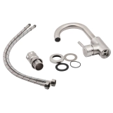 Смеситель для кухни Lidz Aria 015F2 (k35) LDARI015F2NKS34942 Nickel Фото - 6