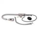 Смеситель для кухни Lidz Aria 015FL с выдвижным изливом (k35) LDARI015FLNNKS34945 Nickel Фото - 5