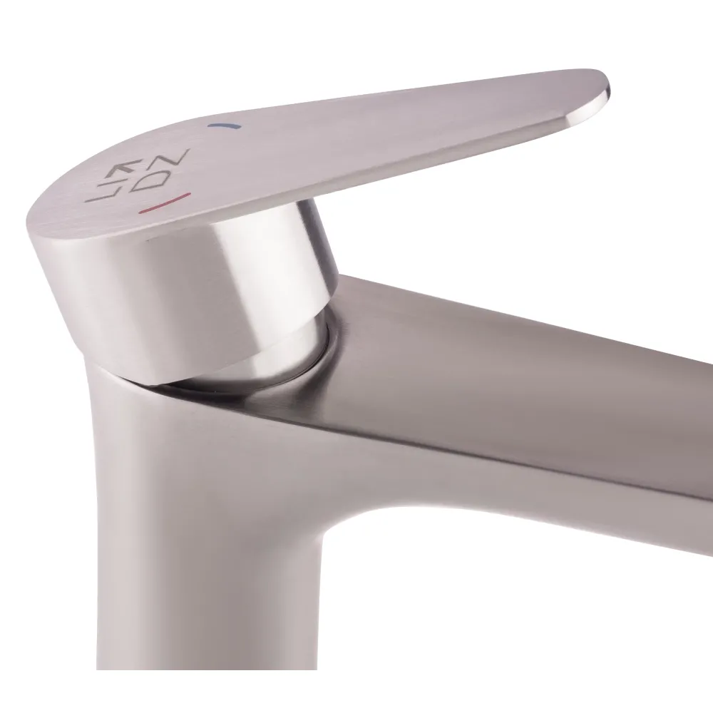 Смеситель для раковины Lidz Vida 001F (k35) LDVID001FNKS34954 Nickel Фото - 2