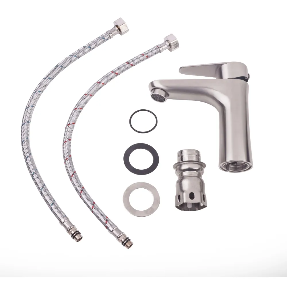Смеситель для раковины Lidz Vida 001F (k35) LDVID001FNKS34954 Nickel Фото - 5