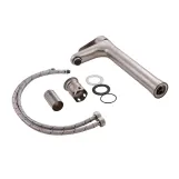 Смеситель для раковины Lidz Vida 001FH высокий (k35) LDVID001FHNKS34955 Nickel Фото - 2