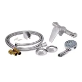Смеситель для душа Lidz Gloria 010 (с душевым гарнитуром) (k35) LDGLO010CRM35101 Chrome Фото - 5