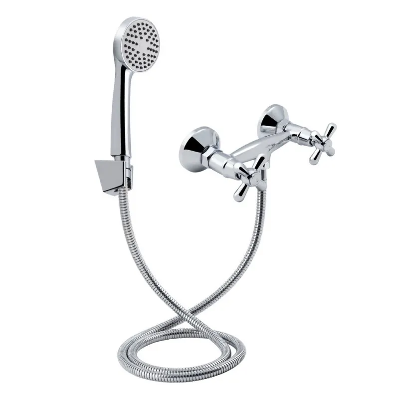 Смеситель для душа Lidz Dominox 363 (с душевым гарнитуром) Chrome (SD00041211)