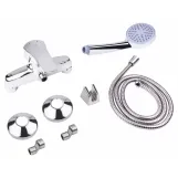 Змішувач для душу Lidz Anny 010 (з душовим гарнітуром) (k40) LDANN010CRM35124 Chrome Фото - 4