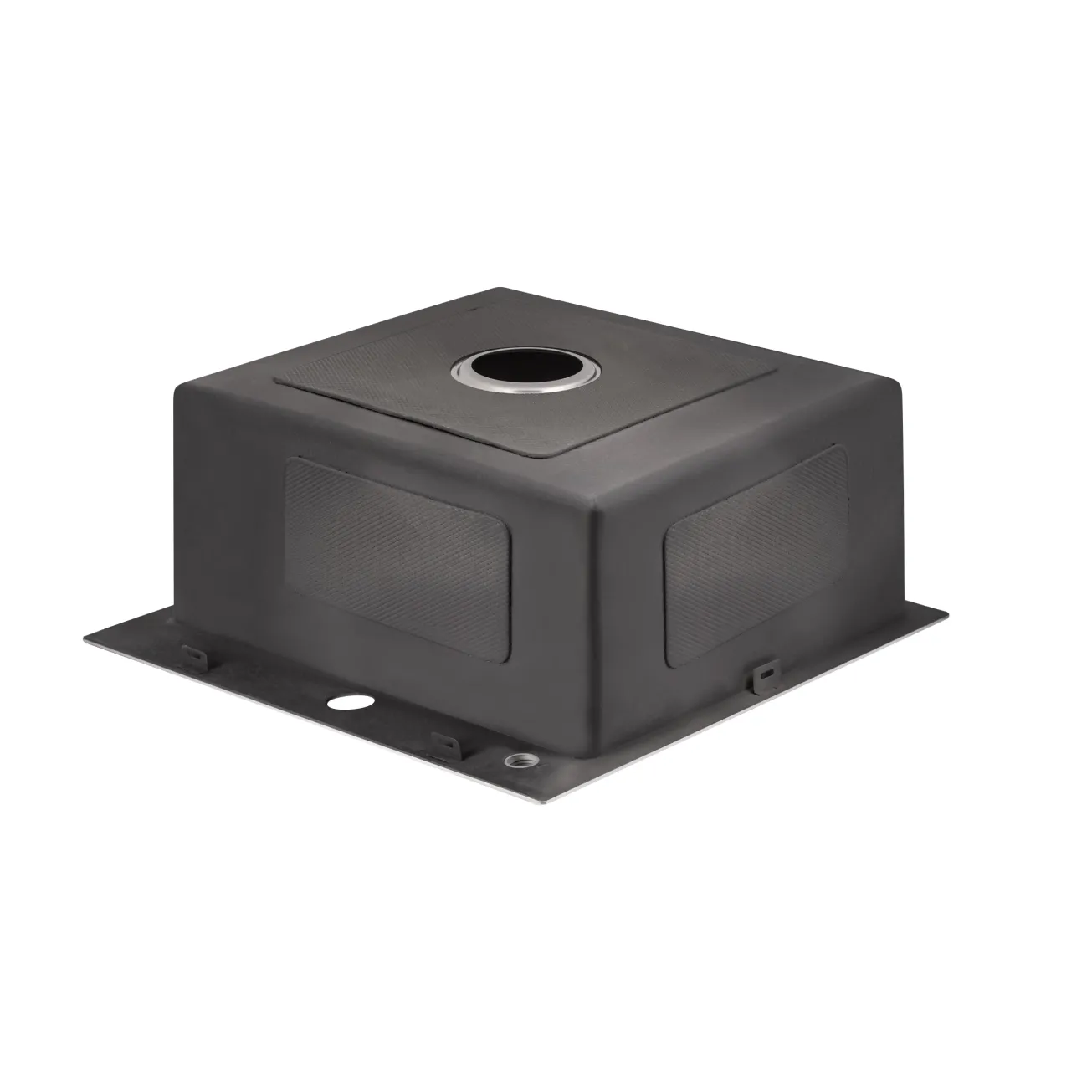 Мийка для кухні інтегрована Lidz Handmade H5050 (LDH5050BRU35375) Brushed Steel 3,0/1,0 мм Фото - 4