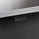 Мийка для кухні інтегрована Lidz Handmade H5050 (LDH5050BRU35375) Brushed Steel 3,0/1,0 мм Фото - 6