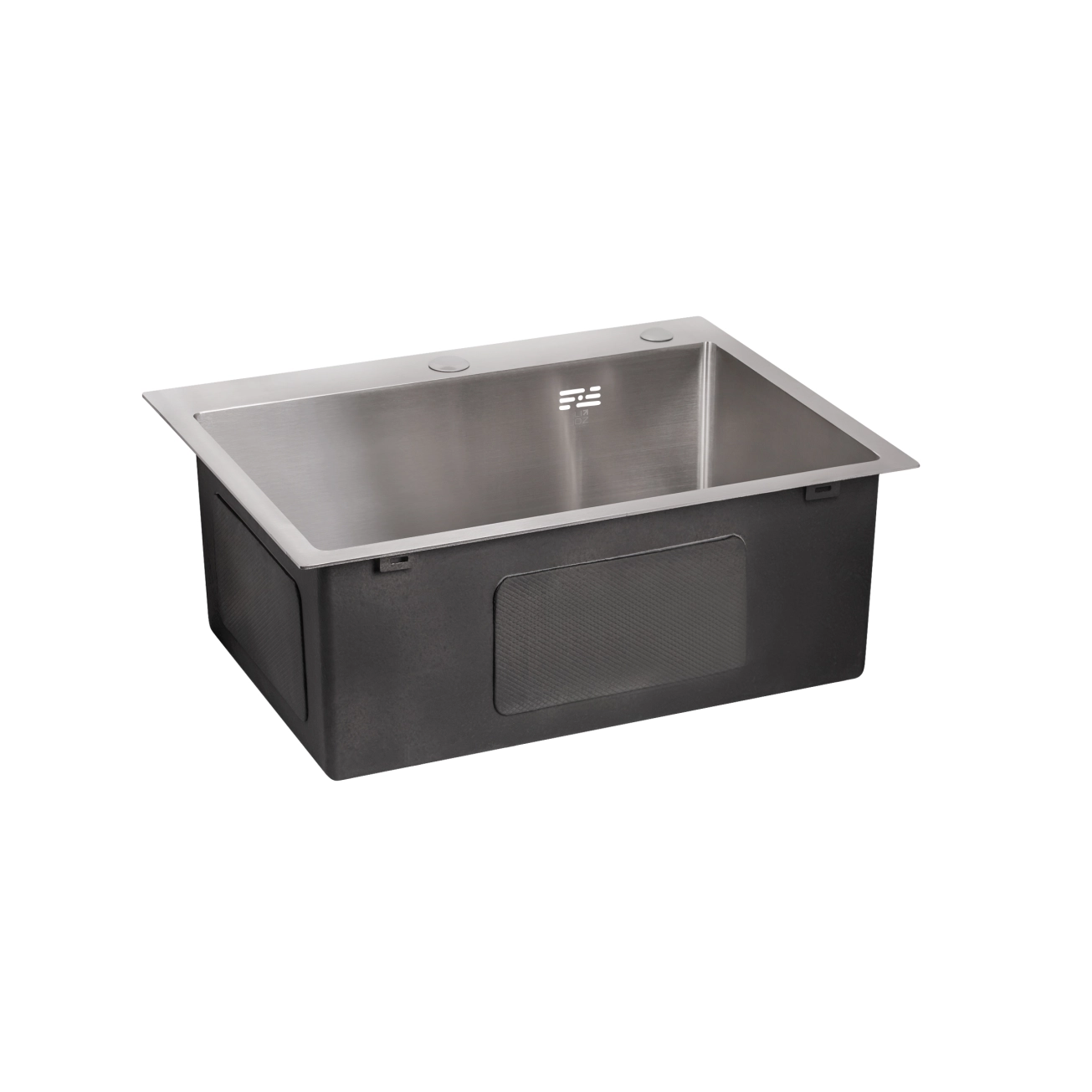 Мийка для кухні інтегрована Lidz Handmade H5045 (LDH5045BRU35383) Brushed Steel 3,0/1,0  мм Фото - 3