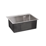 Мийка для кухні інтегрована Lidz Handmade H5045 (LDH5045BRU35383) Brushed Steel 3,0/1,0  мм Фото - 3