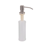 Мийка для кухні інтегрована Lidz Handmade H5845 (LDH5845BRU35384) Brushed Steel 3,0/1,0 мм Фото - 6