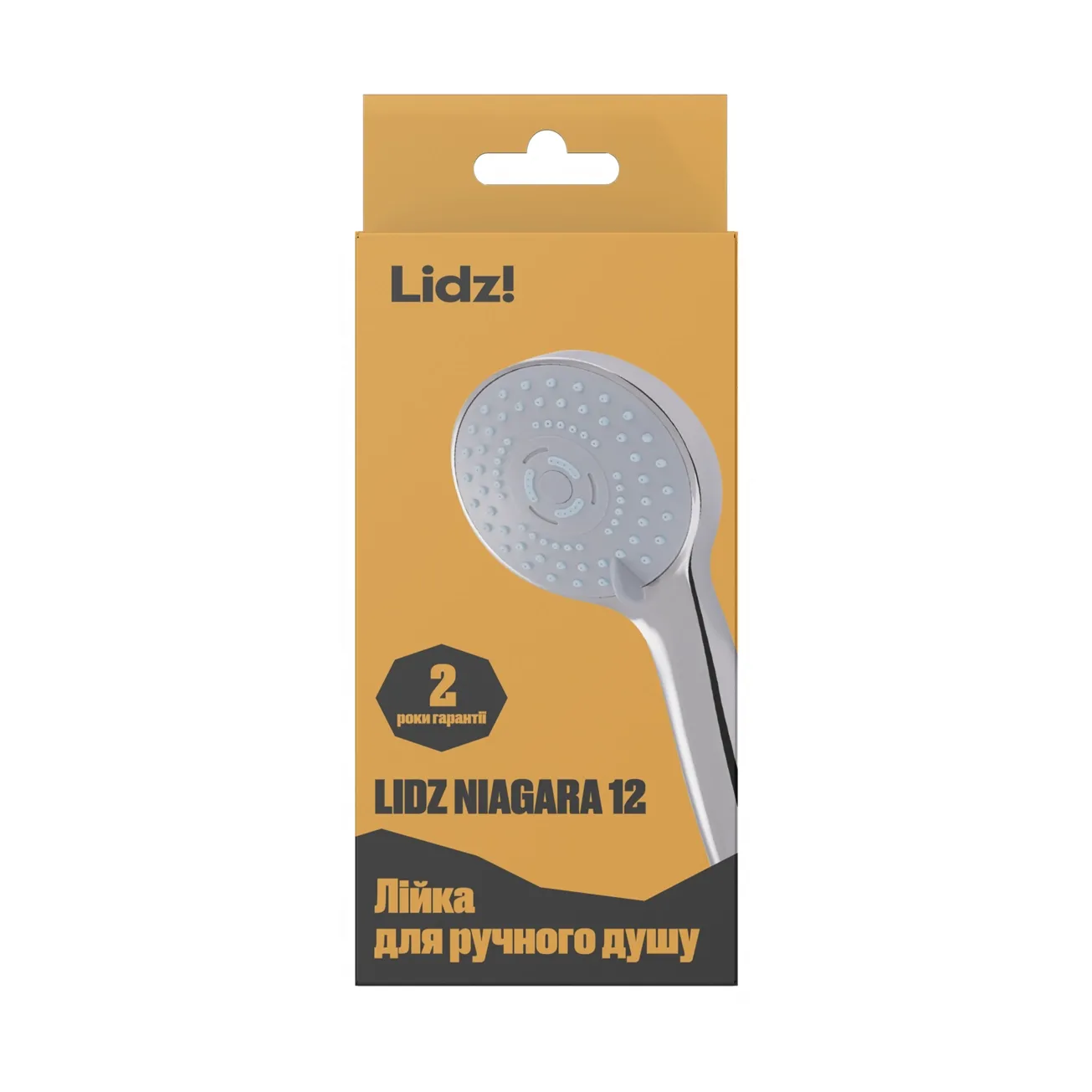 Лійка для ручного душу Лейки Lidz Niagara 12 98 мм округла LDNIA12CRM35443 Chrome Фото - 5