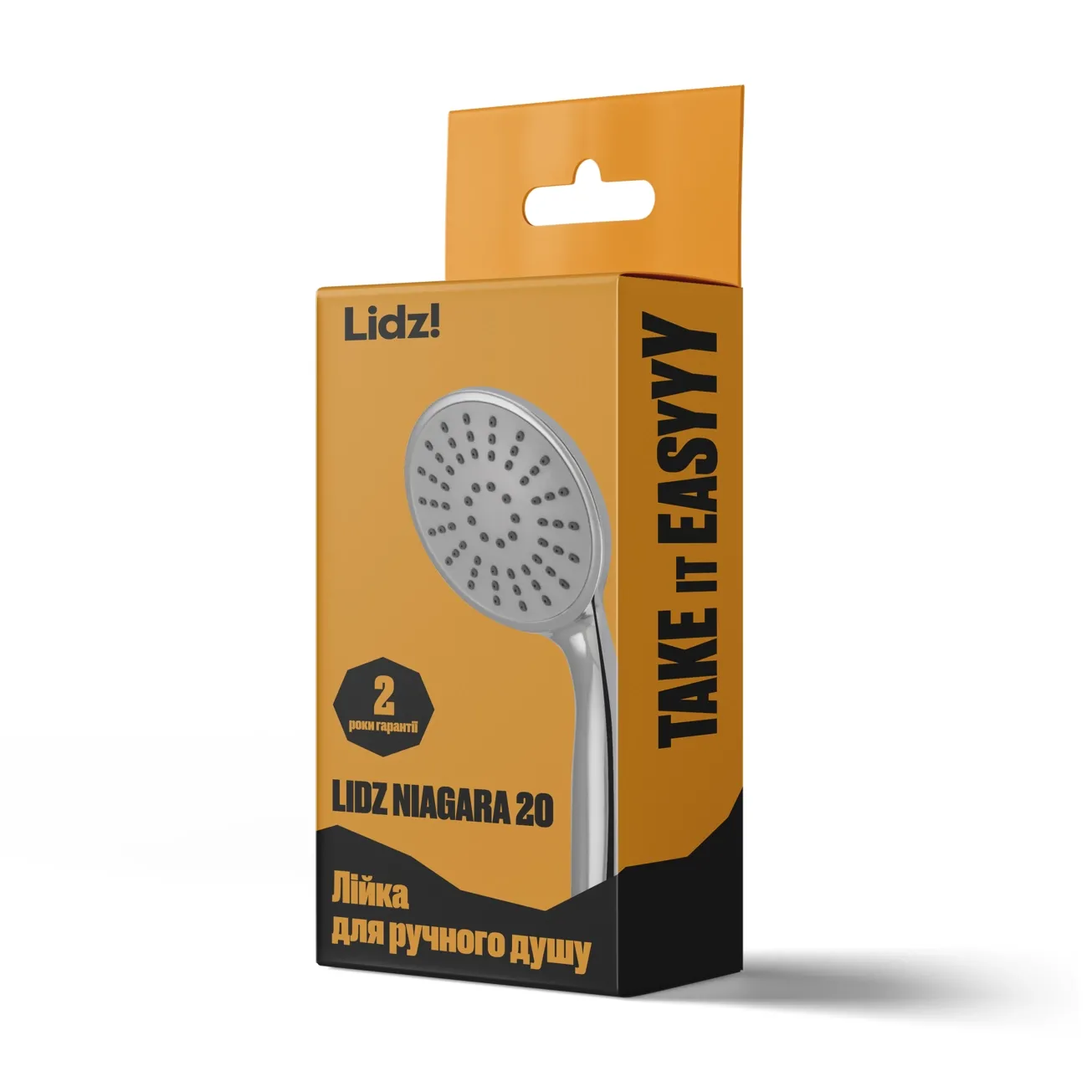 Лейка для ручного душа Lidz Niagara 20 80 мм округлая LDNIA20CRM35448 Chrome Фото - 4