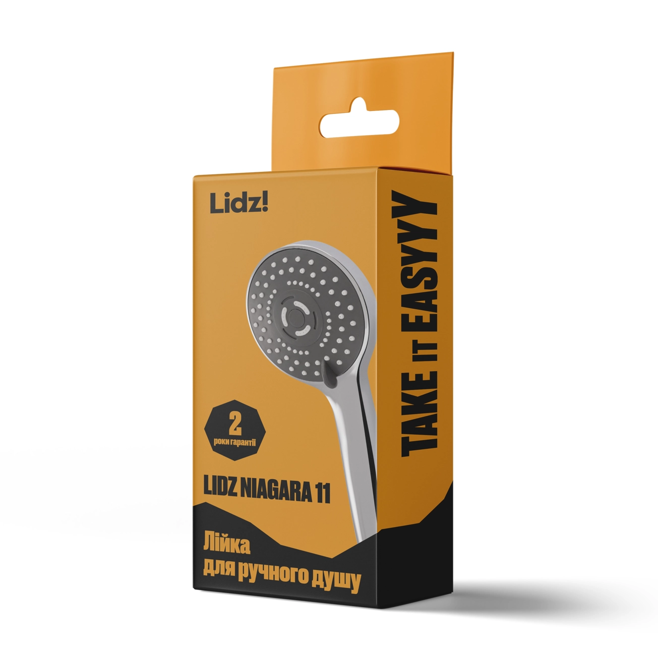 Лійка для ручного душу Лейки Lidz Niagara 11 98 мм округла LDNIA11CRM35464 Chrome Фото - 4