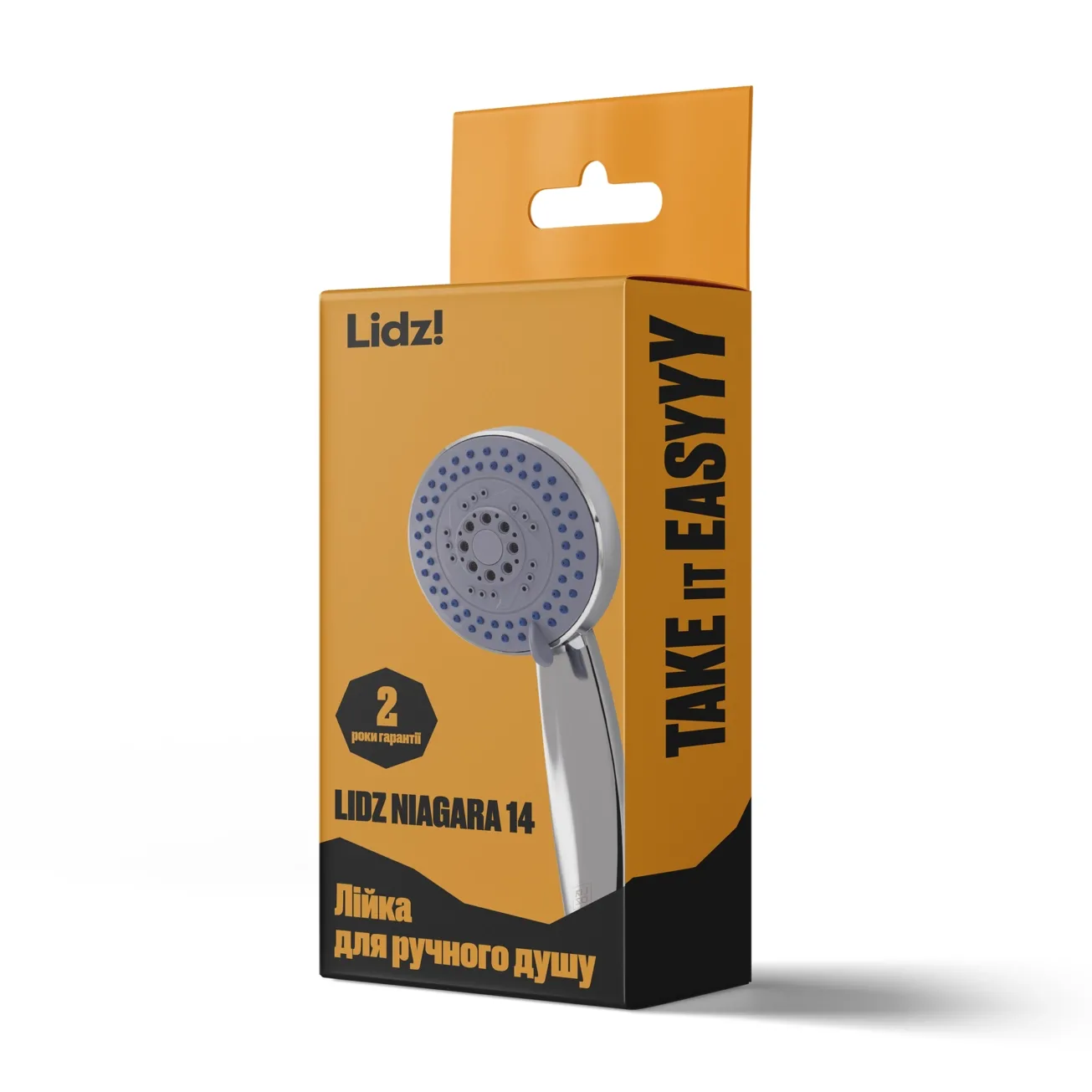 Лійка для ручного душу Лейки Lidz Niagara 14 95 мм округла LDNIA14CRM35465 Chrome Фото - 4