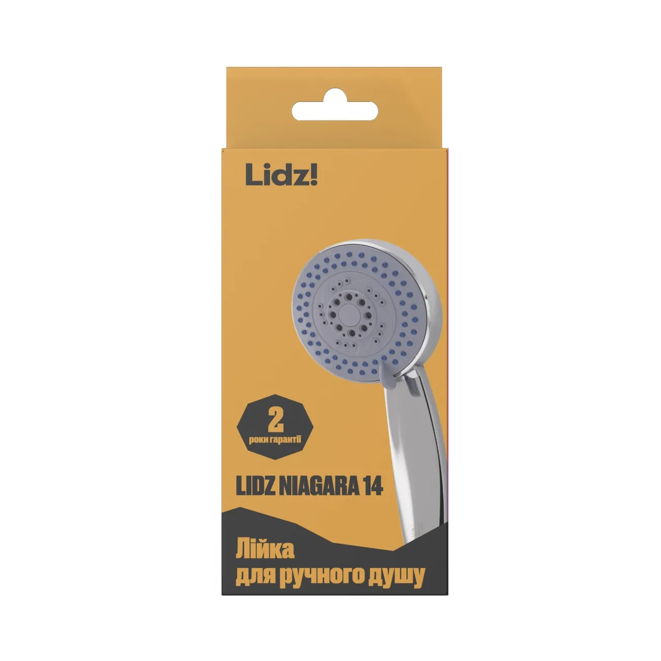 Лійка для ручного душу Лейки Lidz Niagara 14 95 мм округла LDNIA14CRM35465 Chrome Фото - 5
