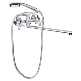 Смеситель для ванны Lidz Dominox 143 (с душевым гарнитуром) Chrome (SD00041633)
