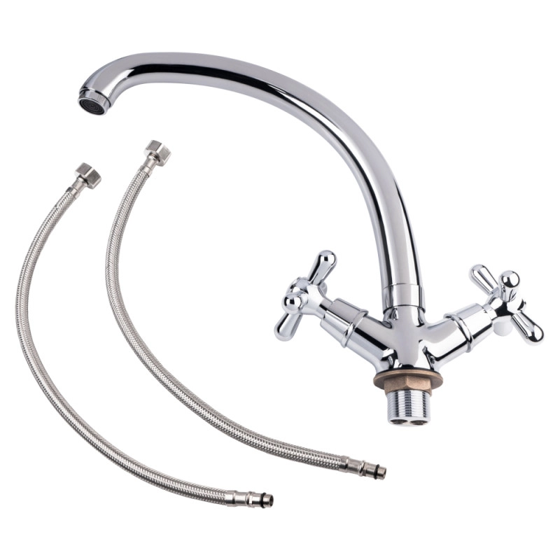 Змішувач для кухні Lidz Dominox 273F Chrome (SD00041642) Фото - 1