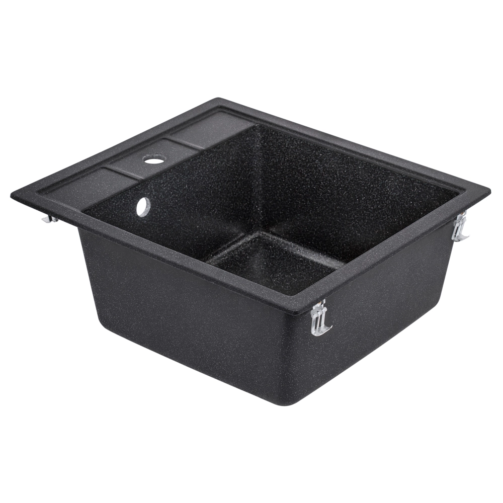 Кухонна мийка Lidz 460х515/200 BLA-03 (LIDZBLA03460515200) Фото - 3