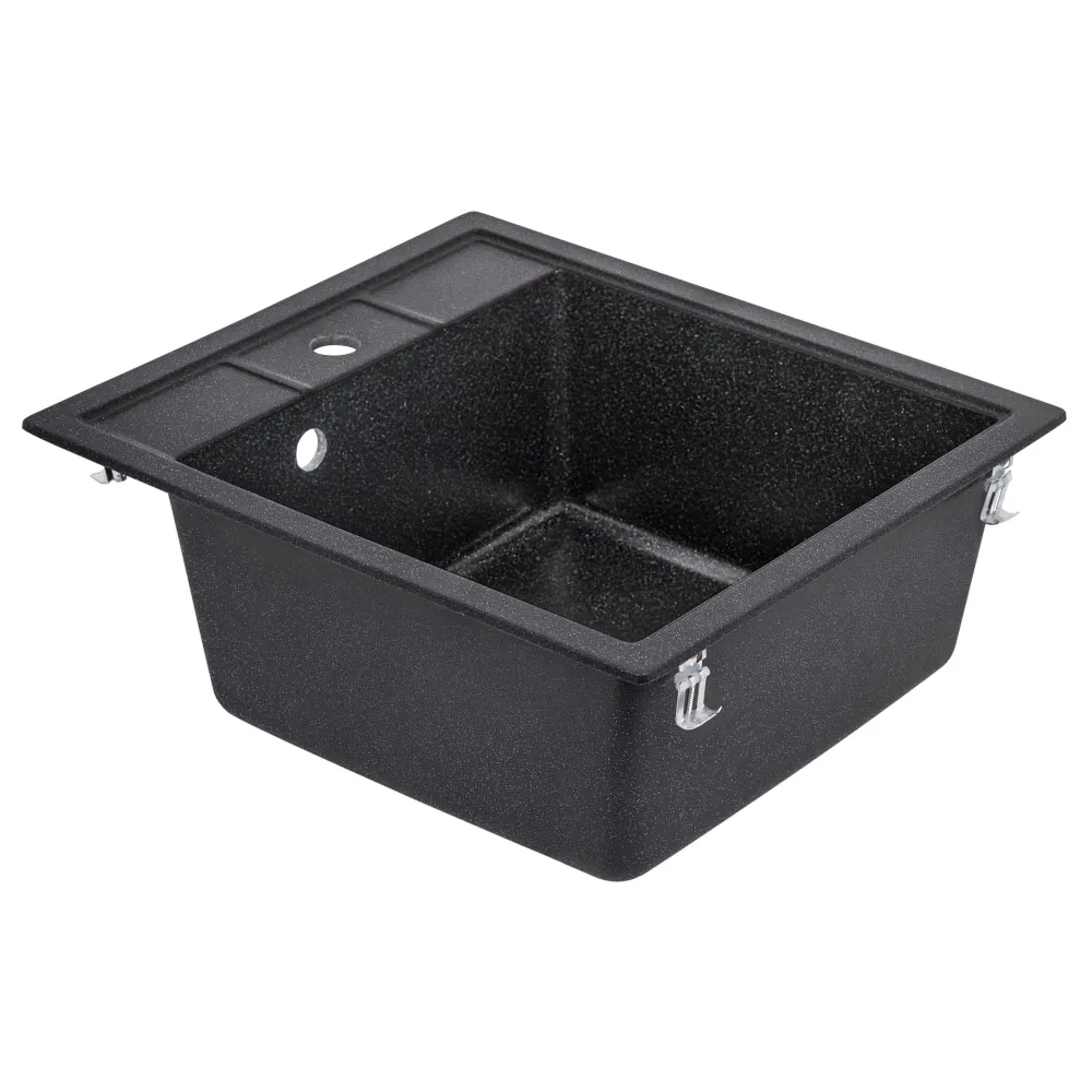 Кухонная мойка Lidz 460х515/200 BLA-03 (LIDZBLA03460515200) Фото - 3