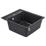Кухонная мойка Lidz 460х515/200 BLA-03 (LIDZBLA03460515200) Фото - 3