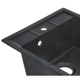 Кухонная мойка Lidz 460х515/200 BLA-03 (LIDZBLA03460515200) Фото - 4