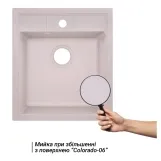 Кухонная мойка Lidz 460х515/200 COL-06 (LIDZCOL06460515200) Фото - 2
