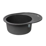 Кухонна мийка Lidz 620x500/200 GRF-13 (LIDZGRF13620500200) Фото - 3