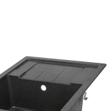 Кухонная мойка Lidz 650x500/200 GRF-13 (LIDZGRF13650500200) Фото - 4