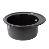 Кухонна мийка Lidz D510/200 BLM-14 (LIDZBLM14D510200) Фото - 3
