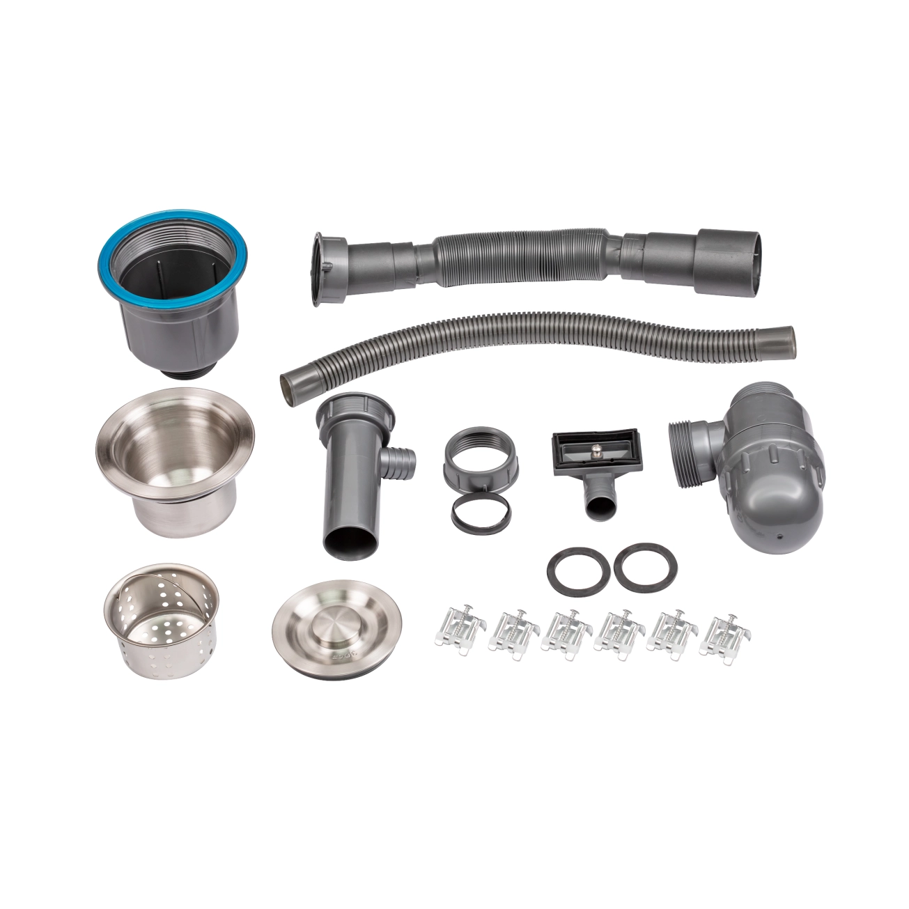 Мийка для кухні інтегрована Lidz Handmade H4050 (LDH4050BRU39258) Brushed Steel 3,0/1,0 мм Фото - 7