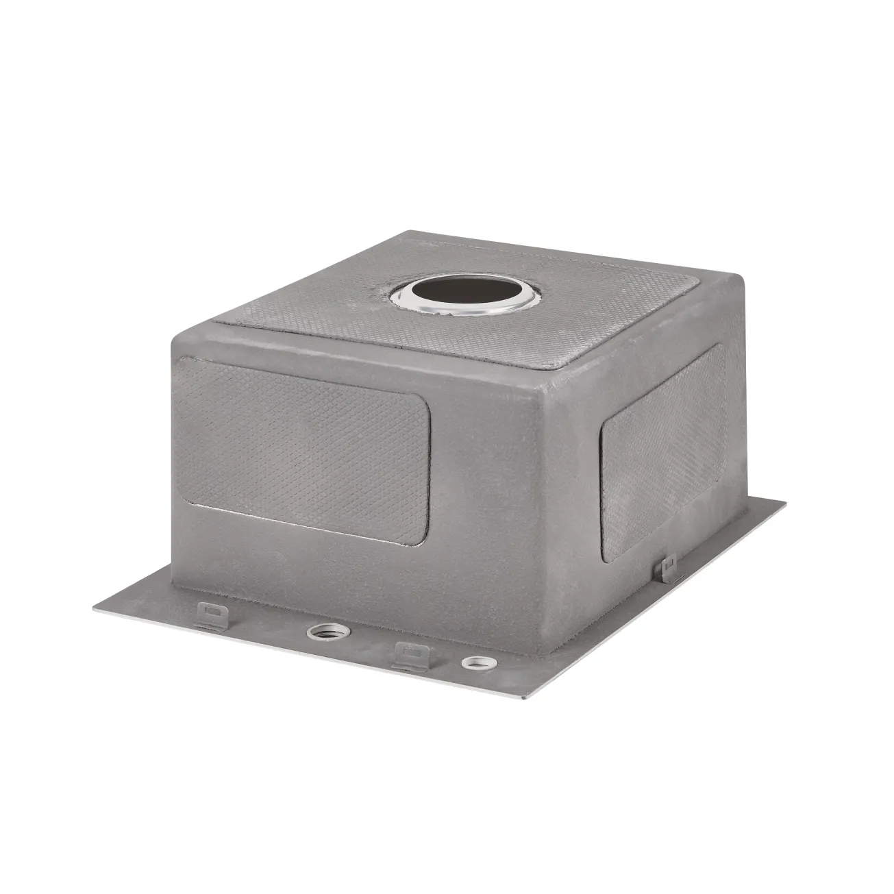 Мойка для кухни интегрированная Lidz Handmade H4050 (LDH4050BRU39258) Brushed Steel 3,0/1,0 мм Фото - 4