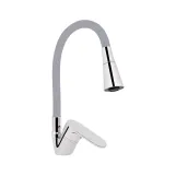 Смеситель для кухни Lidz Tani 008F3 с гибким изливом (k40) LDTAN008F3GCR39507 Chrome/Grey