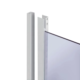 Душевая кабина Lidz Latwa SC80x80.SAT.MID.GR, стекло тонированное 4 мм без поддона Фото - 2