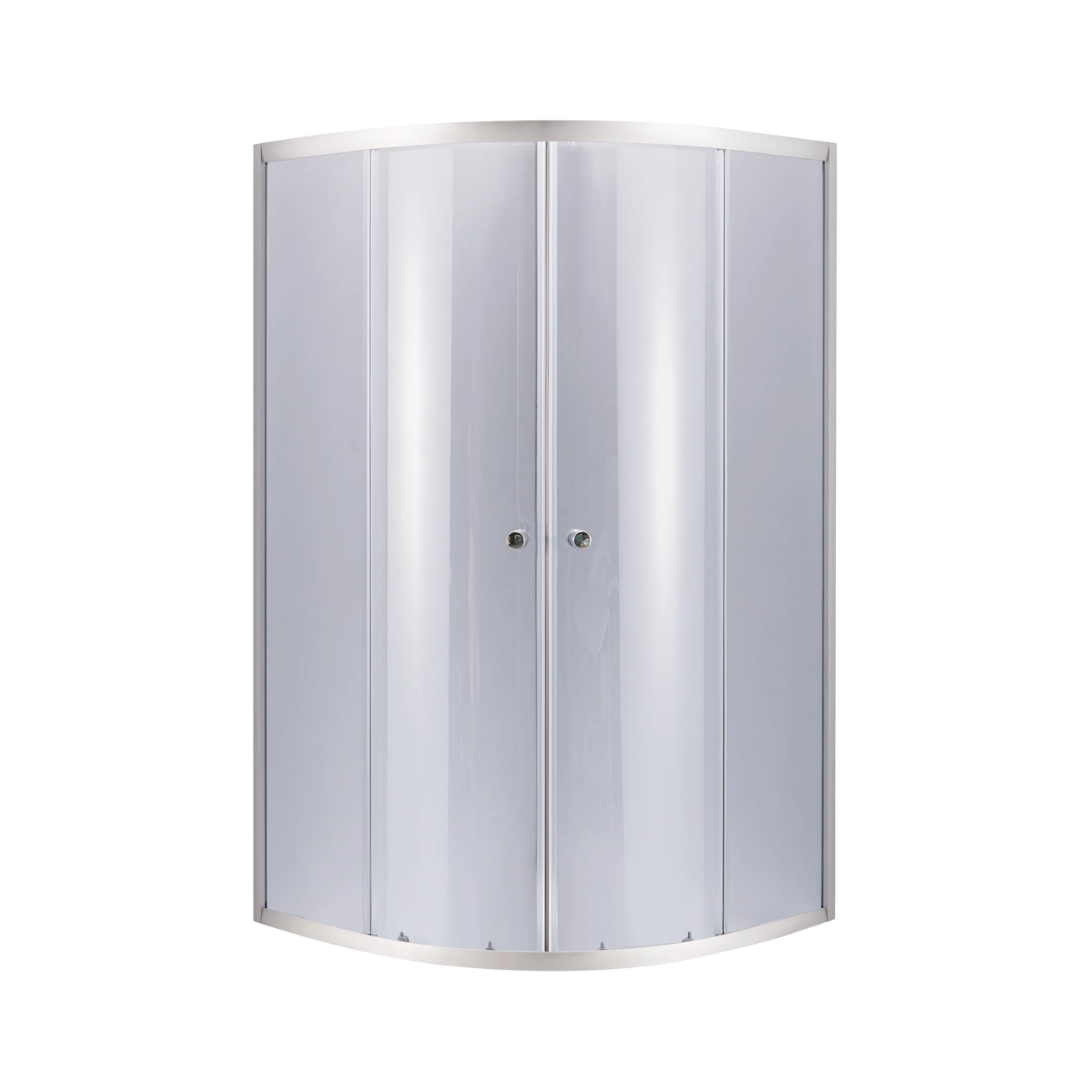 Душова кабіна Lidz Latwa SC90x90.SAT.MID.GR, скло тоноване 4 мм без піддона