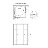 Душевая кабина Lidz Wawel SC90x90.SAT.LOW.GR, стекло тонированное 4 мм без поддона Фото - 1